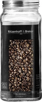 Ritzenhoff & Breker Snap by R&B Vorratsglas 1900ml eckig Vio