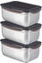 Lock&Lock : Edelstahl Dose rechteckig, 3,6L (STS827M)