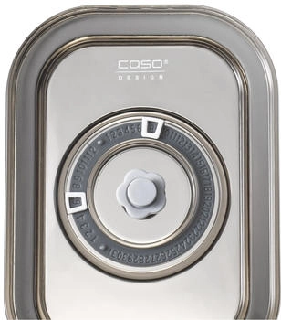 Caso VacuBoxx Eco L Glass vacuum container with plastic lid 1.5 L Vorratsbeh&auml;lter Transparent