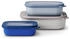 Mepal Cirqula Promotion-Set rechteckig flach 3-teilig