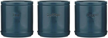 Profino ACCENTS Vorratsdosen 3er Set petrol 750 ml Vorratsbehälter Blau