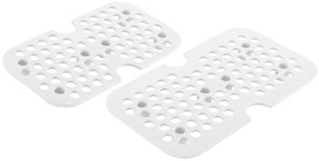 ZWILLING Abtropfschale für Vakuumbehälter M/L 2er-Pack weiß
