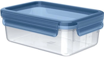 Emsa Frischhaltedose Clip & Close Eco Polyprophylen (PP) (2-tlg.) 1 Liter rechteckig &Ouml;ko-Design dicht hygienisch sp&uuml;lmaschinenfest