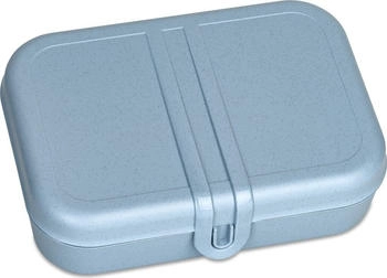 Koziol Pascal L Lunchbox mit Trennsteg, nature flower blau