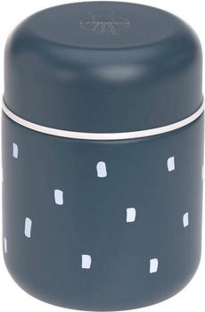 Lässig Food Jar M Lunchbox Happy Prints Midnight Blue dunkelblau
