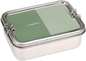 Lässig Lunchbox Stainless Steel Solid Olive/Green