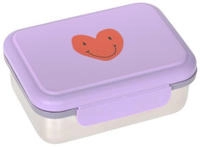 L&Auml;SSIG Lunchbox "Little Gang, Heart lilac"