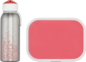 Mepal Campus Brotdose + Thermoflasche 2er Set pink