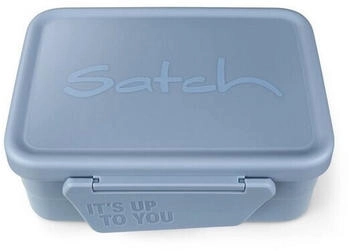 Satch 01400-30181-10 Edelstahl Brotdose Nordic Light Blue, hellblau