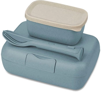 Koziol Candy Ready Lunchbox Set, 3-teilig, blau