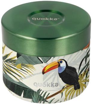 Quokka WHIM TROPICAL | THERMOBEHÄLTER AUS EDELSTAHL FÜR ESSEN 369 ML