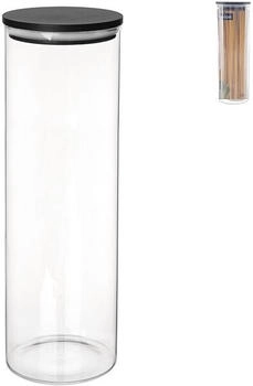Orion Krug 1,6 l rund aus Borosilikatglas/Bambus