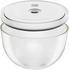 ZWILLING Fresh & Save Bowls Vakuumschüssel Set S / M / L Glas transparent-weiß 6-teilig