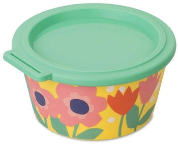 Koziol Nora Box Schale mit Deckel blooms strong yellow / strong fresh green 700 ml