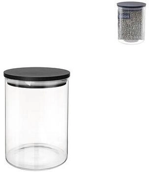 Orion Krug 0,67 l rund aus Borosilikatglas/Bambus