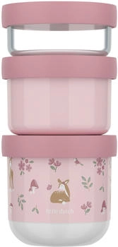 Mepal snackbox stapelbar mio 3-teilig - fairy garden
