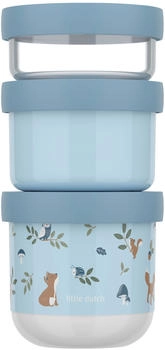 Mepal Snackbox Stapelbar mio 3-teilig forest friends