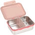 Lässig Lunchbox Stainless Steel Sunny Explorer rose/pink