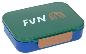 Lässig Bento-Lunchbox Little Gang Rainbow green Gr, Maße: 21 x 17 x 5 cm