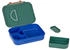 Lässig Bento-Lunchbox Little Gang Rainbow green Gr, Maße: 21 x 17 x 5 cm