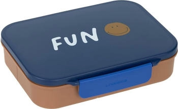 Lässig Bento-Lunchbox Little Gang Smile navy Gr, Maße: 21 x 17 x 5 cm