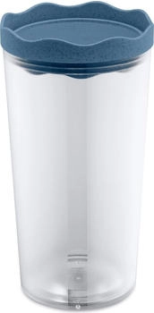 Koziol aufbewahrungsbox Prince1 Liter 21,4 cm dunkelblau/transparent