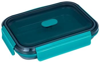 Lurch Frischhaltebox UP & DOWN, faltbar in petrol (1200 ml)