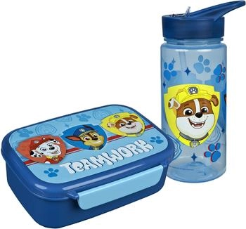 Scooli PPCT9864 Paw Patrol Set Brotzeitdose & Trinkflasche