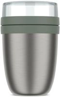 Mepal Thermobeh&auml;lter Thermo-Lunchpot Ellipse, Edelstahl, h&auml;lt 8 h warm, Nordic