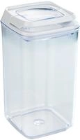 WENKO Aufbewahrungsdose Mod. Turin 1,2 l stapelbare Vorratsdose mit Sichtfenster