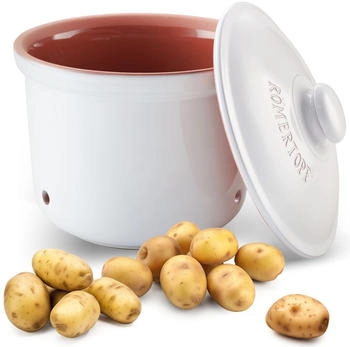 Römertopf Vorratstopf Frische-Topf MAXI PLUS, weiß