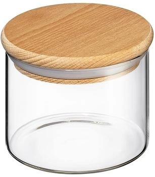 Zassenhaus Vorratsglas mit Holzdeckel (056440)