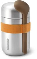 black+blum Thermobecher "Food Flask" h&auml;lt Speisen lange hei&szlig;, auslaufsicher, inkl.