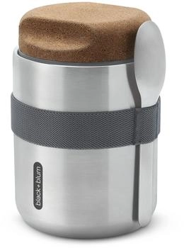 Black+Blum Thermo Pot Lunch-Thermobecher Edelstahl Silber 550 ml (BAM-TPB015)