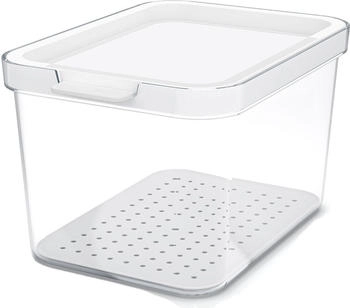 Rotho Kühlschrankorganizer Cauma 2,15l weiß/transparent (1053301100)