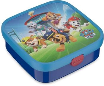 Mepal Campus Bento Lunchbox für Kinder mit 2 auslaufsicheren Fächern und Gabel - Paw Patrol Pups (107435065400)