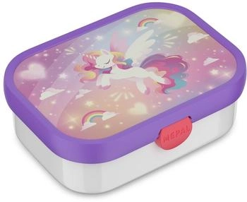 Mepal Campus Brotdose mit Bento-Einsatz und Gabel Unicorn Glow (107440065411)