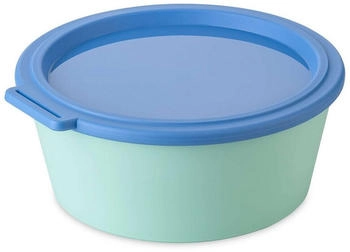 Koziol Nora Box Schale mit Deckel, 1,3l, sweet green/strong blue