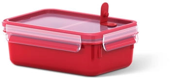 Tefal MASTERSEAL MICRO rechteckige Dose 1,0 L mit 2 Innenschalen
