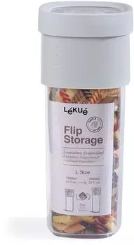 Lékué flip Vorratsdose Groß Grün