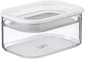 Mepal Modula K&uuml;hlschrankdose 2-teilig 2000 ml + 550 ml wei&szlig;