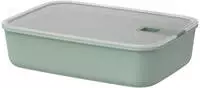 Mepal FRISCHHALTEDOSE Klar, Salbeigr&uuml;n 19.8x7.0x27.8 cm