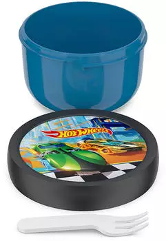 Mepal Campus Fruchtbox 300 ml mit Gabel Hot Wheels