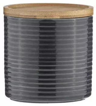 Ladelle STAX Vorratsdose Anthrazit 12 cm