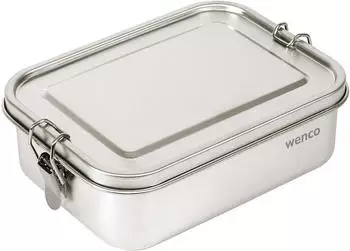 Wenco Lunchbox Edelstahl 1100ml 18,5 x 14,5 x 5cm