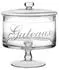 Secret de Gourmet Bonbonglas mit Ständer 1,8L Glas transparent (20x18,5cm)