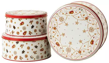 Hutschenreuther Christmas Love Pl&auml;tzchendosen 3er Set