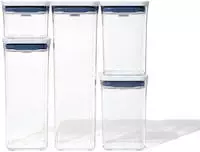 OXO Good Grips Aufbewahrungssystem "POP" luftdicht, stapelbar, platzsparend,