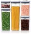 OXO Good Grips POP Behälter-Set 5-teilig, Kunststoff, Weiß (11235900V1)