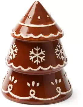 Excelsa Wonderful Ginger Keksdose Weihnachtsbaum, Keramik (69369)